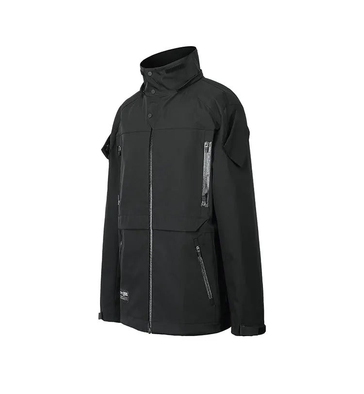 Techwear Composite Stormtrooper Multi-Form Hooded Jacket