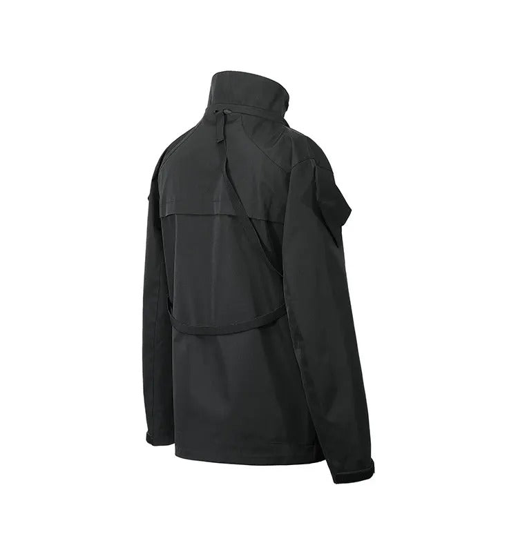 Techwear Composite Stormtrooper Multi-Form Hooded Jacket