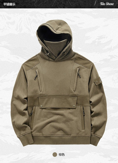 Cyber XOS-01 series cyberpunk hoodie