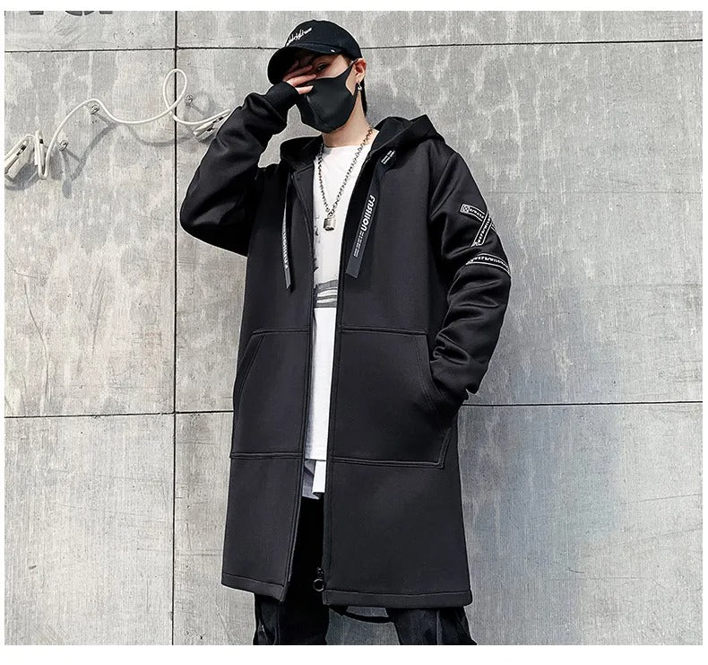 Absolute Cross Windbreaker Overcoat