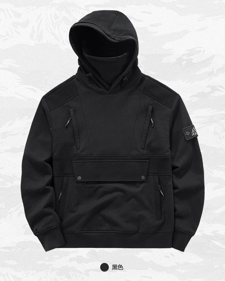 Cyber XOS-01 series cyberpunk hoodie