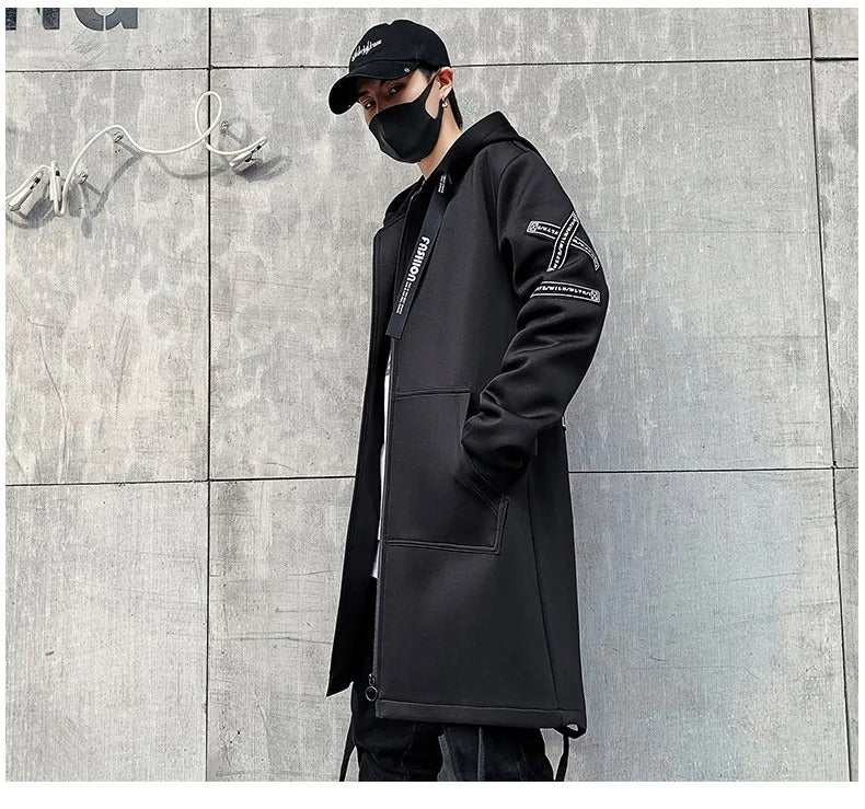 Absolute Cross Windbreaker Overcoat