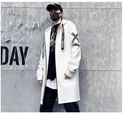 Absolute Cross Windbreaker Overcoat