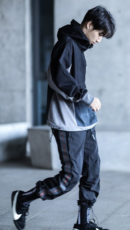 Drawstring Limited edition cyberpunk Darkwear Pants - TechWearGiants