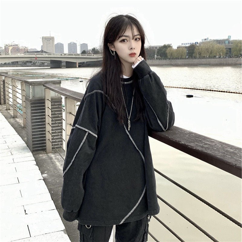 Extreme Oversized Harajuku Hoodie - TechWearGiants