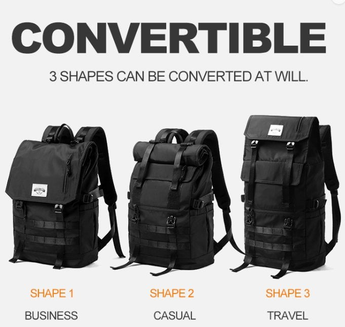 GIANTS™ Convertible Waterproof Techwear Fit Backpacks - TechWearGiants