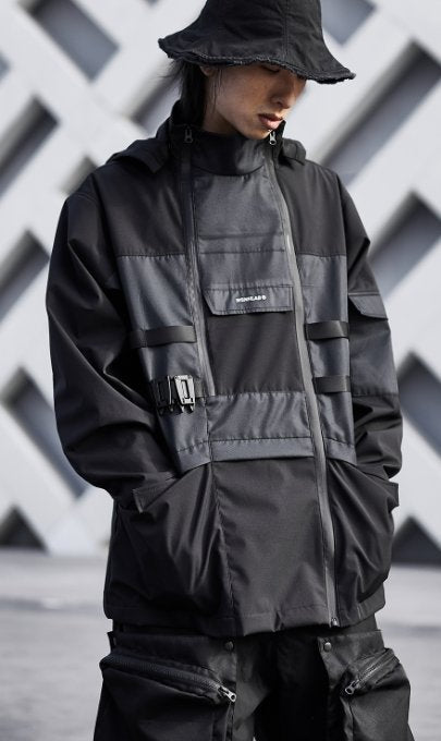 GIANTS™ Futuristic Ninjawear Windbreaker Jackets - TechWearGiants