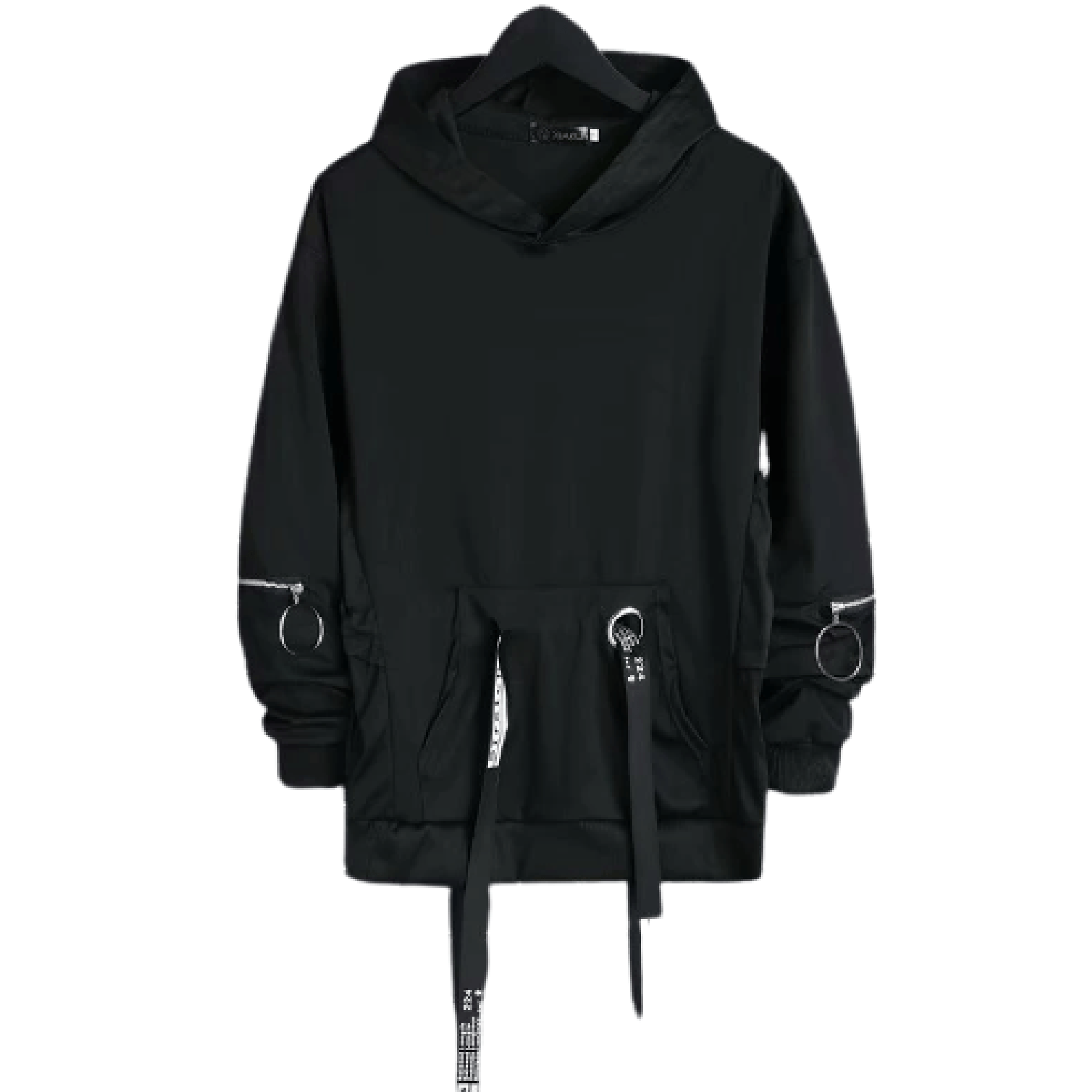 GIANTS™ Goth Hoodie with Ribbons - TechWearGiants