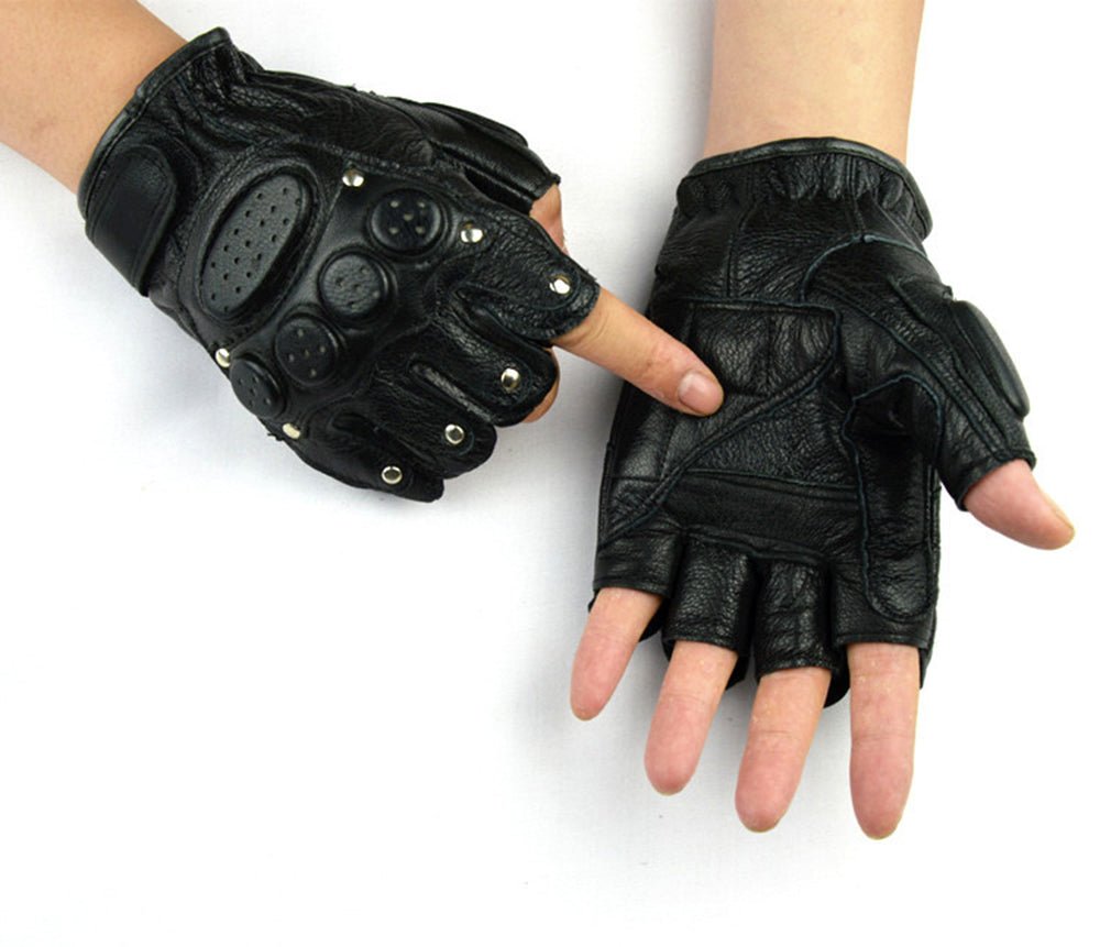 GIANTS™ Leather Military Combat Anti-Slip Gloves Accessories - TechWearGiants