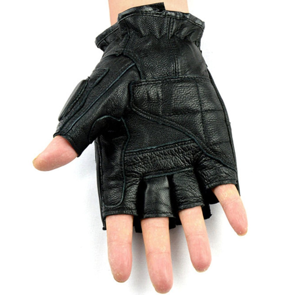 GIANTS™ Leather Military Combat Anti-Slip Gloves Accessories - TechWearGiants