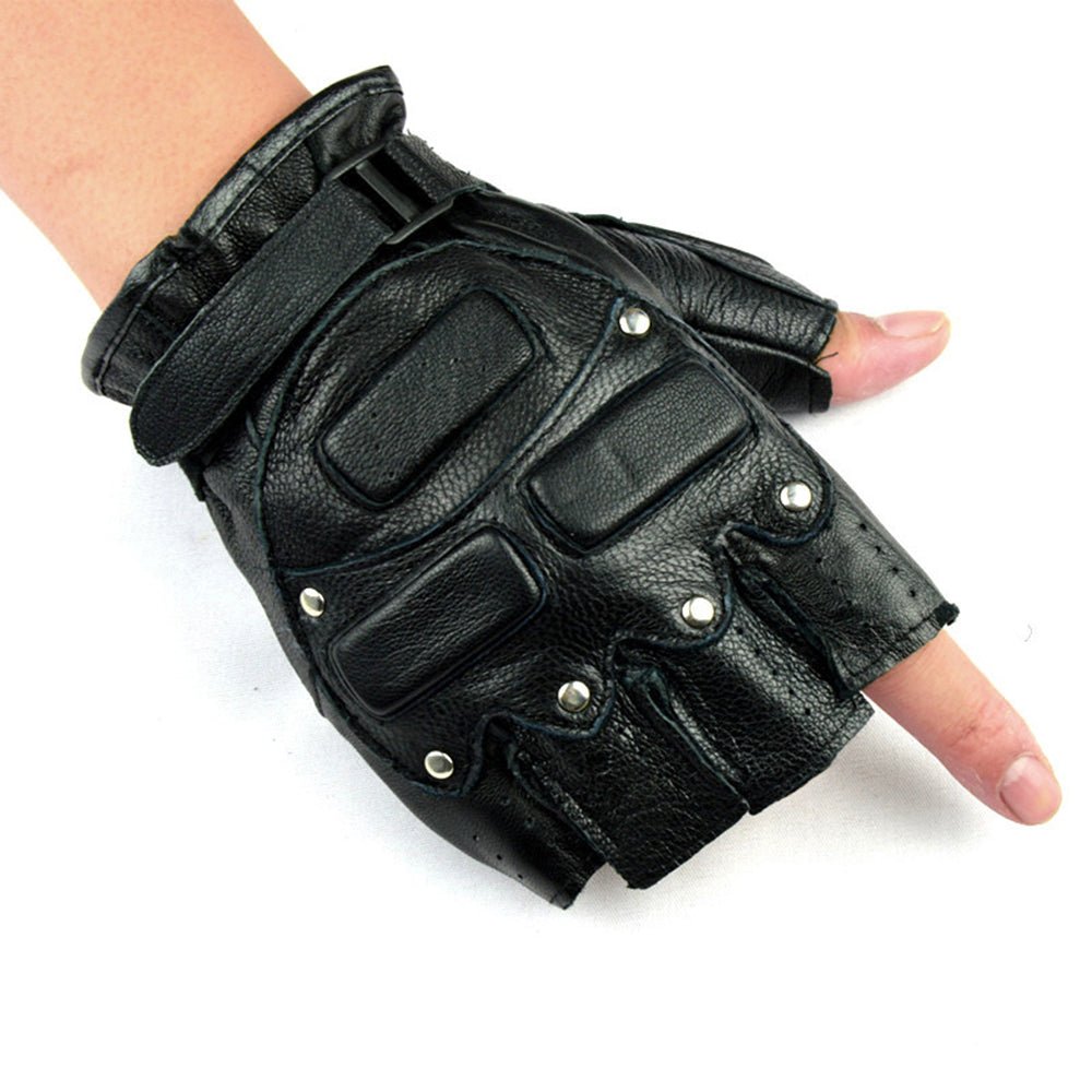 GIANTS™ Leather Military Combat Anti-Slip Gloves Accessories - TechWearGiants