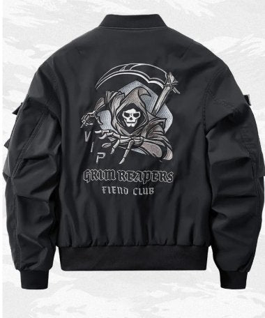 God of Death Bomber Jacket - TechWearGiants