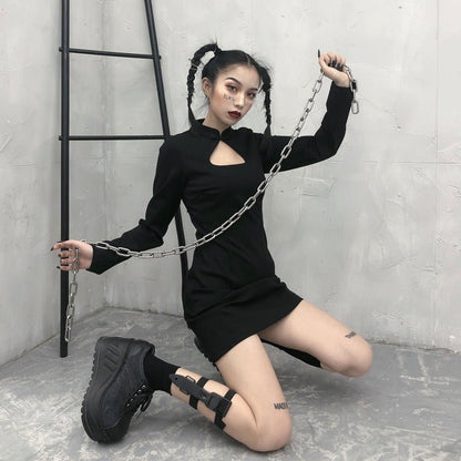 Hardcore Punk Dark Leg Ring Techwear Accessories - TechWearGiants