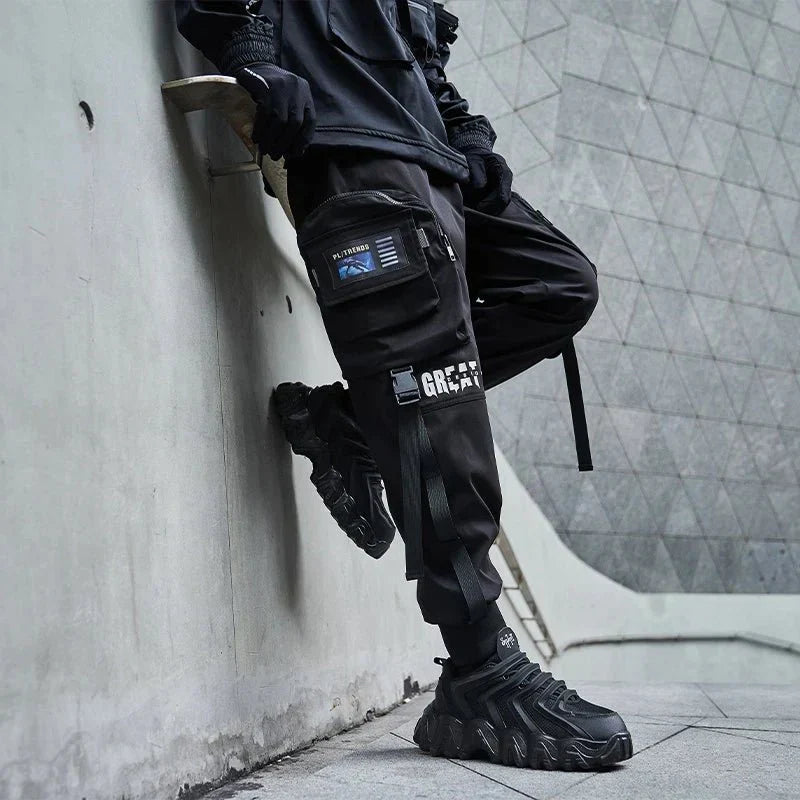 High Streetwear Old-Style Cargo Pants - TechWearGiants
