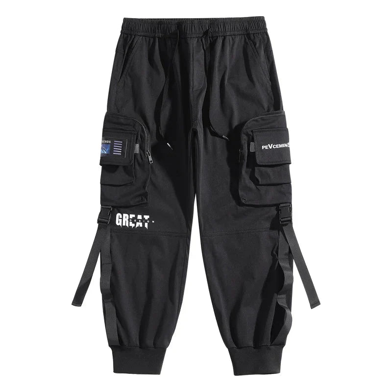 High Streetwear Old-Style Cargo Pants - TechWearGiants