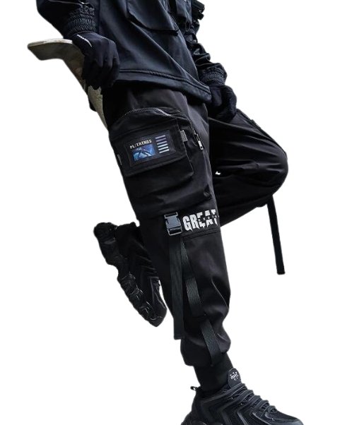 High Streetwear Old-Style Cargo Pants - TechWearGiants