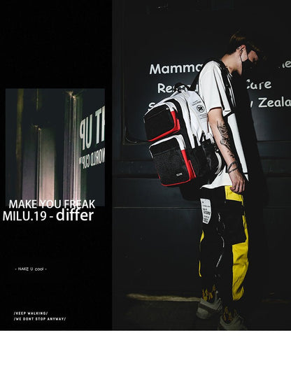 HipHop techwear Series 07G-H1 Travel Backpacks - TechWearGiants