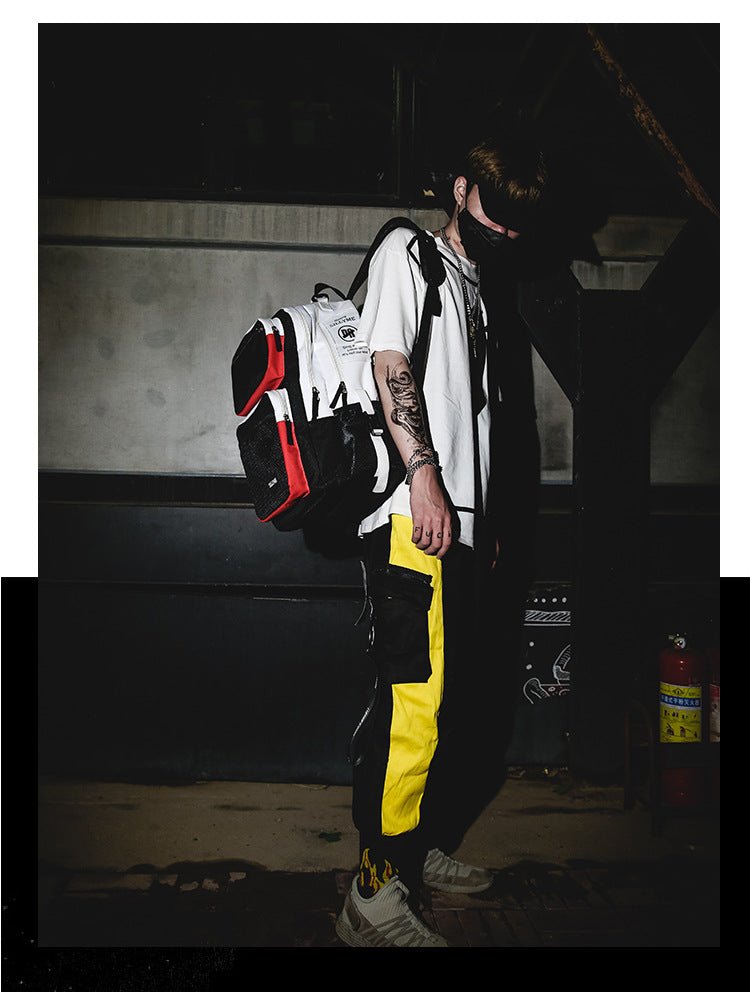 HipHop techwear Series 07G-H1 Travel Backpacks - TechWearGiants