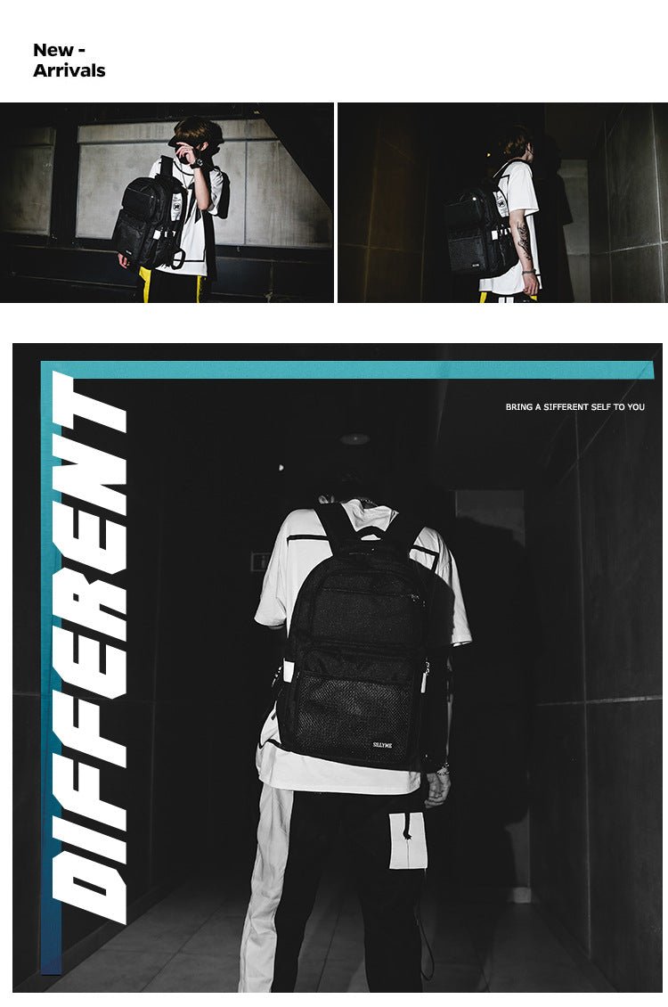 HipHop techwear Series 07G-H1 Travel Backpacks - TechWearGiants