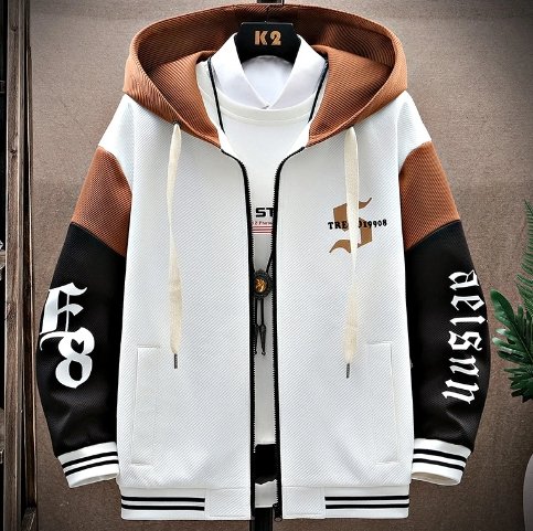 Hooded Baseball Jackets Hip-Hop Streetwear, techwear - TechWearGiants