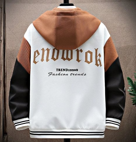 Hooded Baseball Jackets Hip-Hop Streetwear, techwear - TechWearGiants