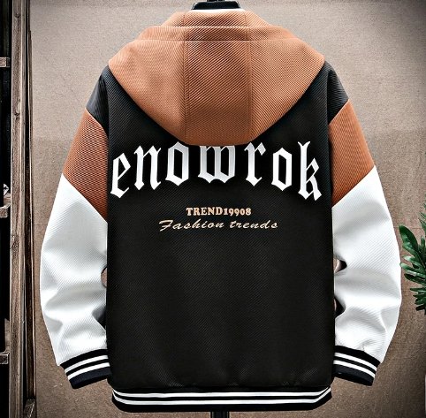 Hooded Baseball Jackets Hip-Hop Streetwear, techwear - TechWearGiants