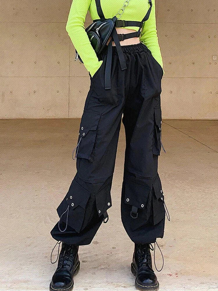 korean Harajuku New Series Women Pants - TechWearGiants