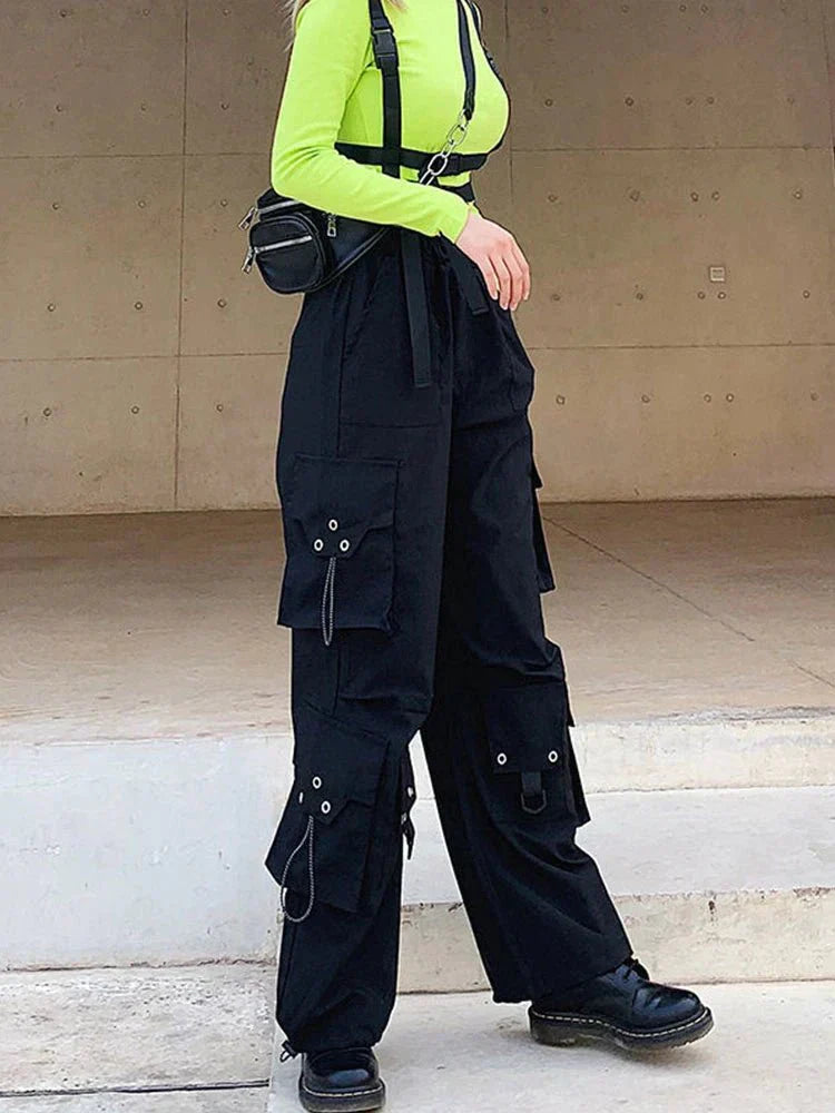 korean Harajuku New Series Women Pants - TechWearGiants