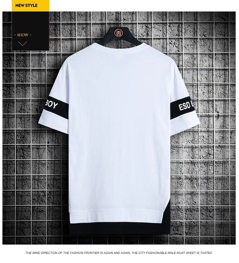 Korean Streetwear Harajuku Short Sleeve T-Shirts - TechWearGiants