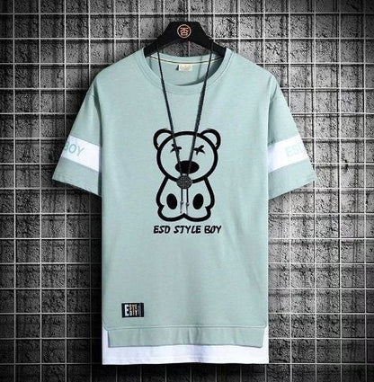 Korean Streetwear Harajuku Short Sleeve T-Shirts - TechWearGiants