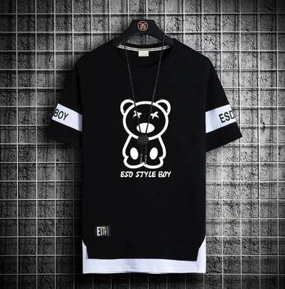 Korean Streetwear Harajuku Short Sleeve T-Shirts - TechWearGiants