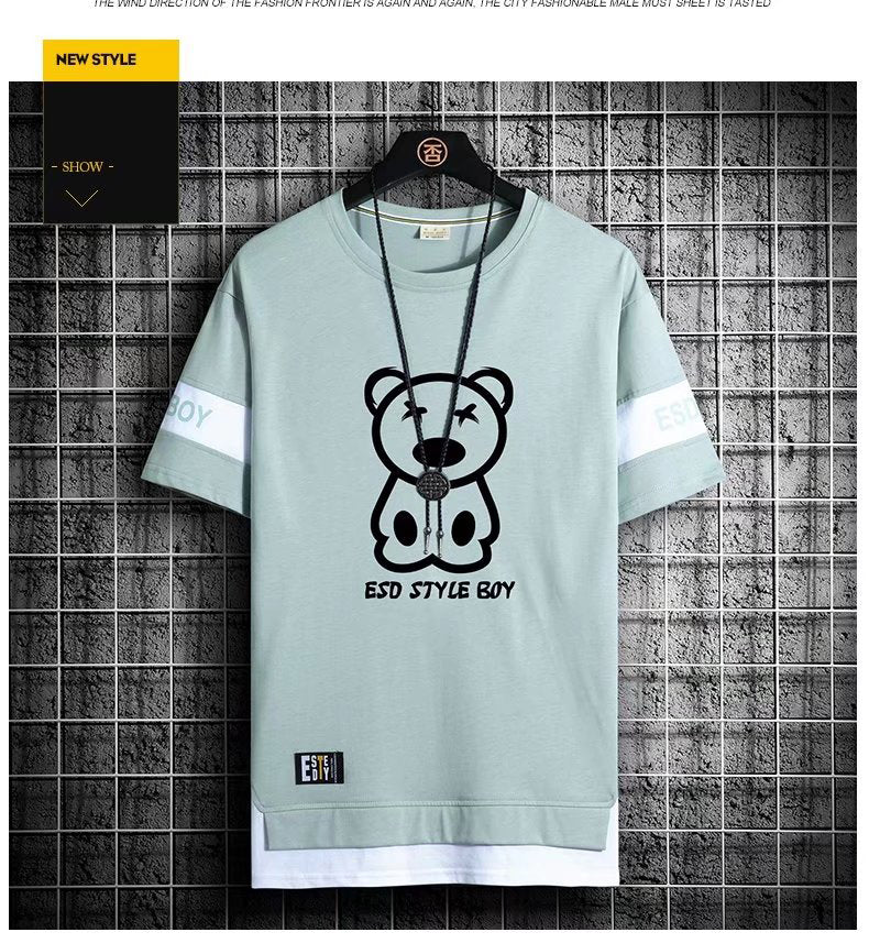 Korean Streetwear Harajuku Short Sleeve T-Shirts - TechWearGiants