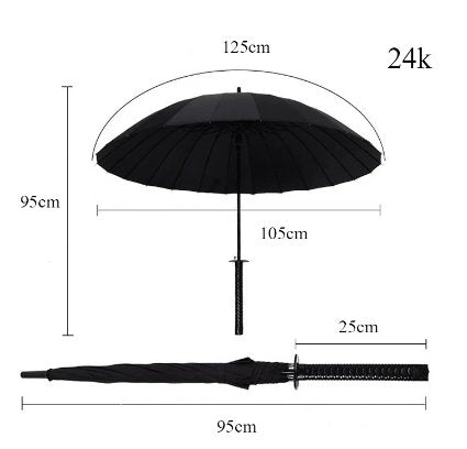 Long Handle Samurai Umbrella Sword / Accessories to techwear - TechWearGiants