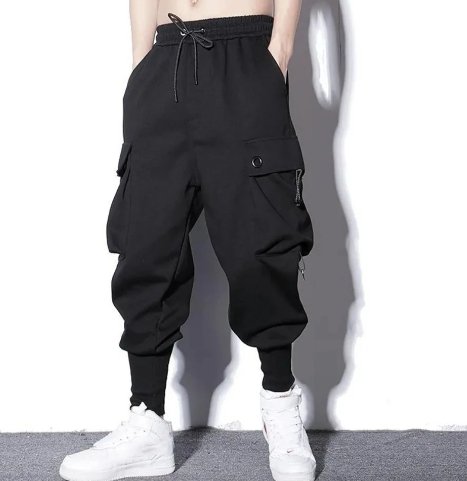 Loose Cargo Hip Hop Streetwear Pants - TechWearGiants