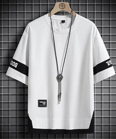 Loose M-08G6 Streetwear T-shirts - TechWearGiants