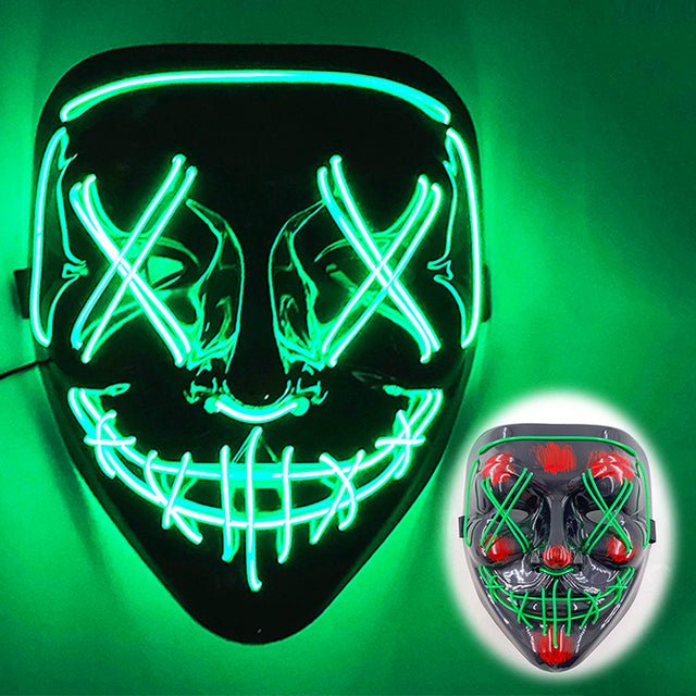 Luminous Evil-Style Masquerade Masks - TechWearGiants