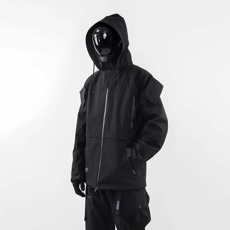 Techwear Composite Stormtrooper Multi-Form Hooded Jacket