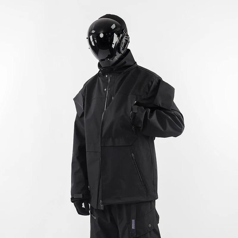 Techwear Composite Stormtrooper Multi-Form Hooded Jacket