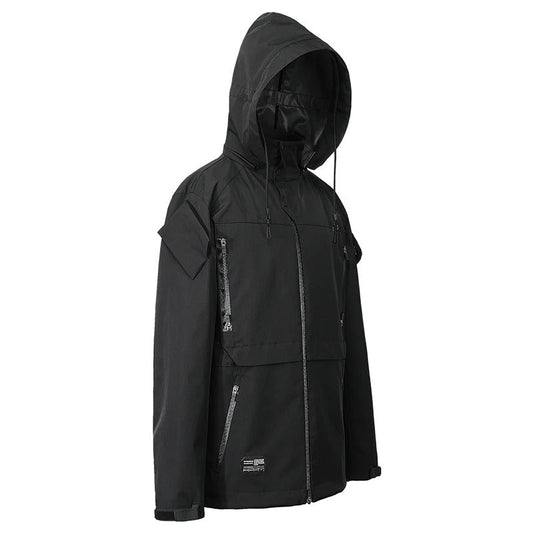 Techwear Composite Stormtrooper Multi-Form Hooded Jacket