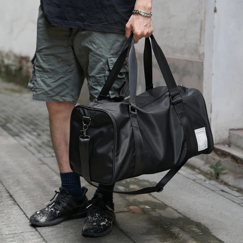 Side Compartment Oxford Duffel Bag