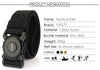 Military Tactical Belt Alloy Swivel Buckle / Accessories for techwear - TechWearGiants