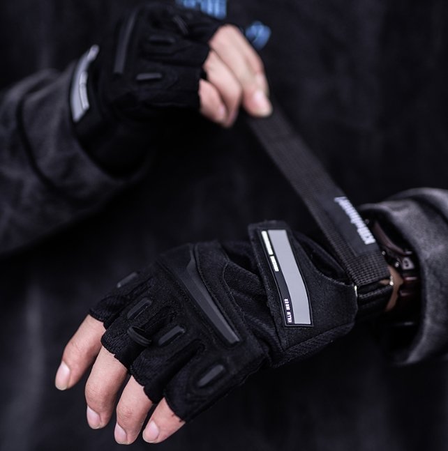 Motorcycle Tactical Gloves Techwear Accessories - TechWearGiants