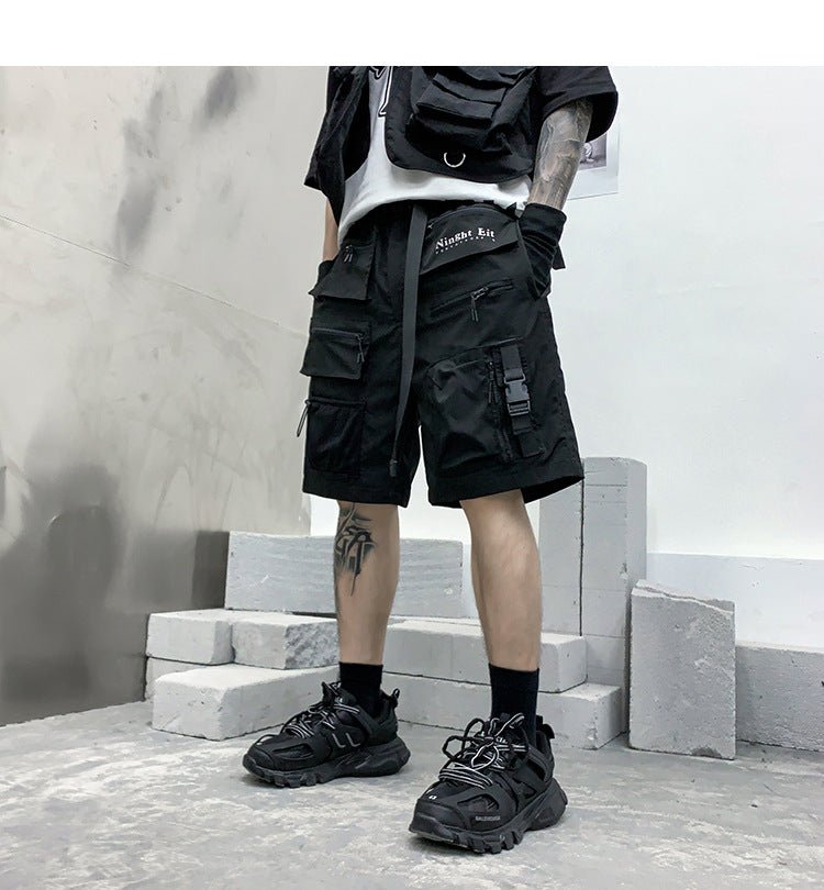 Multi-Pocket Tactical Casual Streetwear Shorts - TechWearGiants