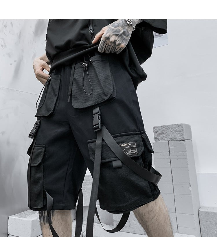 Multi-Pocket Tactical Casual Streetwear Shorts - TechWearGiants