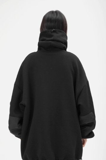 New Harajuku Multi-Function First Edition Turtleneck Hoodie - TechWearGiants