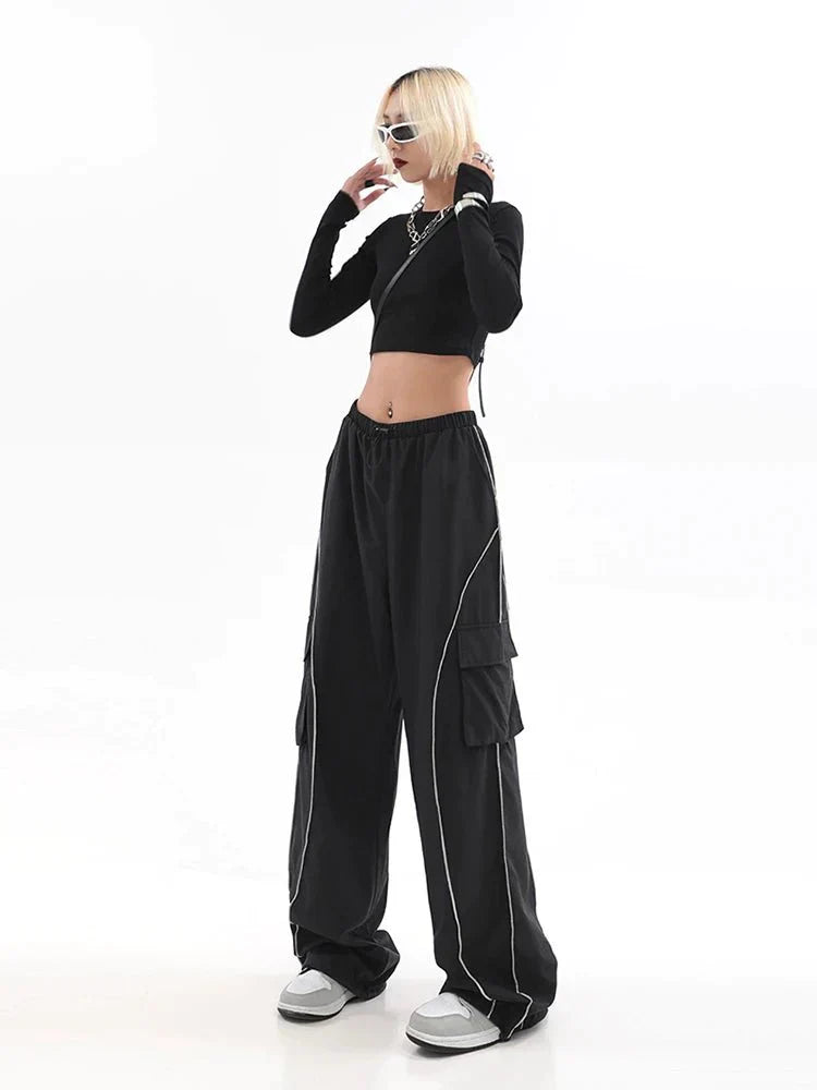 Parachute Oversized Techwear Sweat pants - TechWearGiants