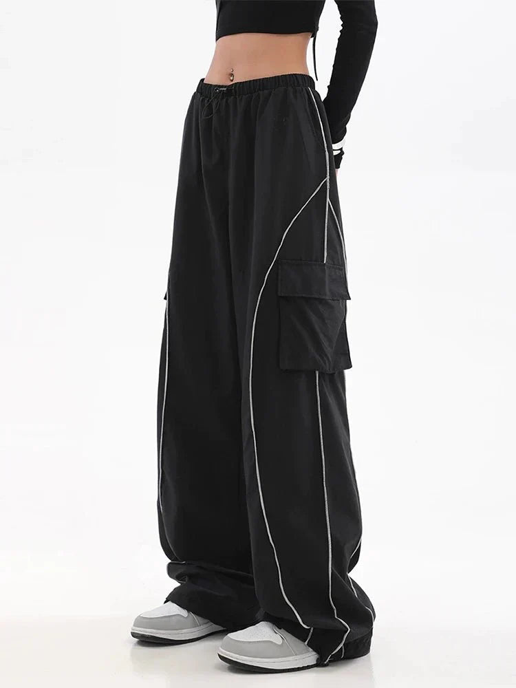 Parachute Oversized Techwear Sweat pants - TechWearGiants