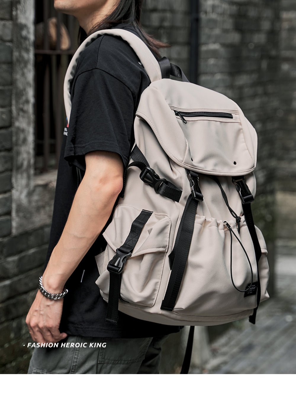 Personalized Waterproof Drawstring Lightweight Backpack - TechWearGiants