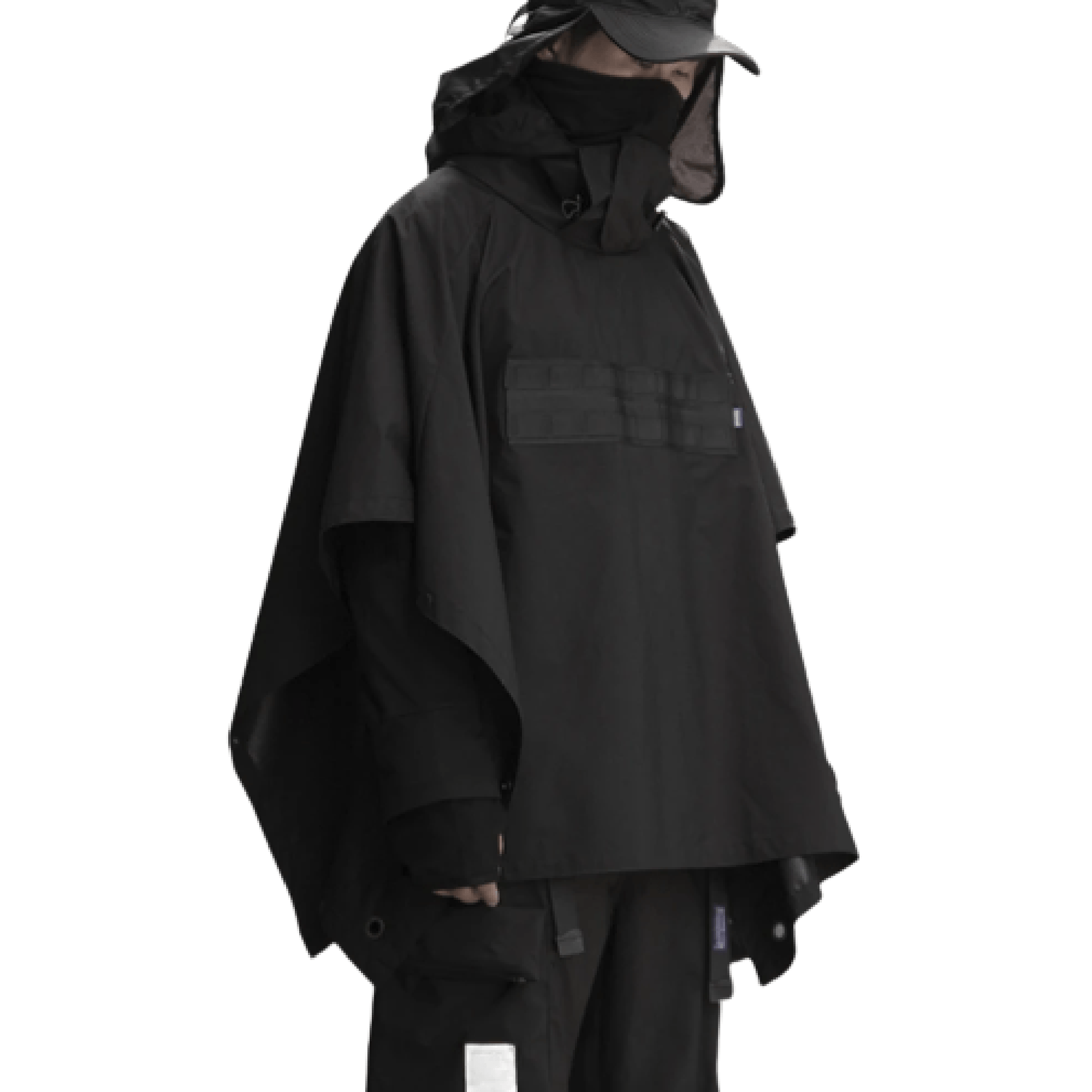 PFNW Darkwear Punk Performance Cloak Jacket - TechWearGiants