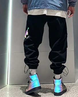 Reflective Techwear Cargo Pants - TechWearGiants